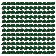 Load image into Gallery viewer, 144-Pack Baseball Dad Cap Velcro Strap Adjustable Size - Hunter Green