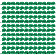 Load image into Gallery viewer, 144-Pack Baseball Dad Cap Velcro Strap Adjustable Size - Kelly Green
