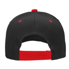 Load image into Gallery viewer, 12-Pack Baseball Dad Cap Velcro Strap Adjustable Size - Black/Red