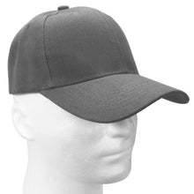Load image into Gallery viewer, 144-Pack Baseball Dad Cap Velcro Strap Adjustable Size - Dark Gray