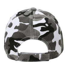 Load image into Gallery viewer, 144-Pack Baseball Dad Cap Velcro Strap Adjustable Size - Gray Camo