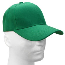 Load image into Gallery viewer, 12-Pack Baseball Dad Cap Velcro Strap Adjustable Size - Kelly Green