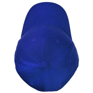 12-Pack Baseball Dad Cap Velcro Strap Adjustable Size - Royal Blue