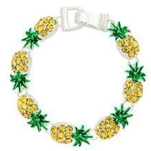 Load image into Gallery viewer, Pineapple Magnetic Closured Bracelet
