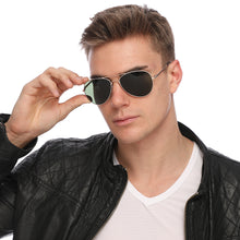 Load image into Gallery viewer, Aviator Sunglasses Classic - Non-Polarized - Gold Frame - Dark Green