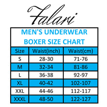 Load image into Gallery viewer, Falari 4-Pack Men&#39;s Boxer Underwear 100% Cotton Premium Quality 368-02