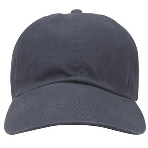 Classic Baseball Cap Soft Cotton Adjustable Size - Charcoal Grey