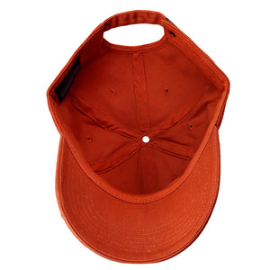 Classic Baseball Cap Soft Cotton Adjustable Size - Rust