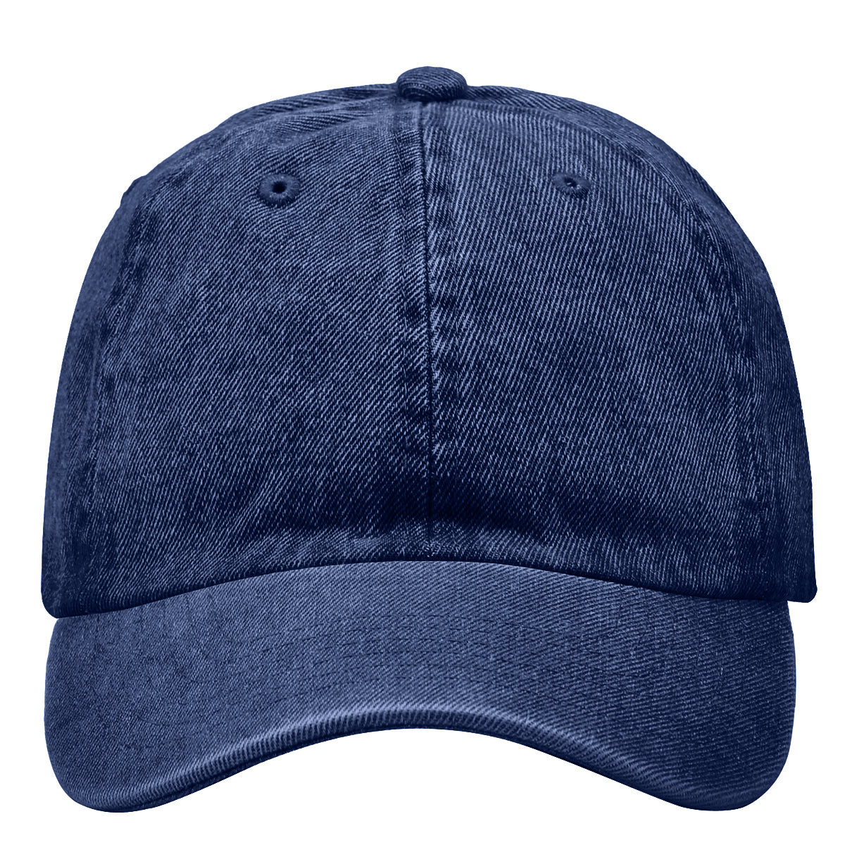 Denim Baseball Cap - Blue