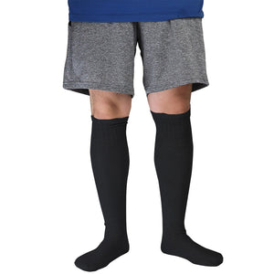 6 Pairs Men's Athletic Sport Tube Socks 10-15 Over the Calf - Big & Tall