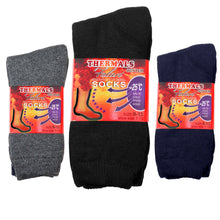 Load image into Gallery viewer, 6-Pack Men's Winter Thermal Socks