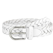 Load image into Gallery viewer, Falari Women&#39;s Leather Braided Belt 6007