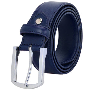 Falari Men Genuine Leather Casual Dress Belt With Single Prong Buckle 9028-Part 2