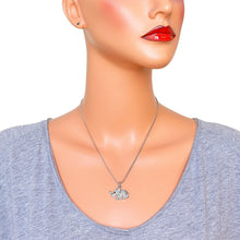 Load image into Gallery viewer, Elephant Pendant Necklace - Clear