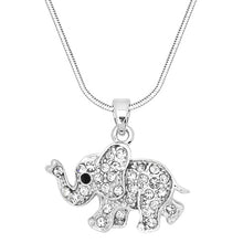 Load image into Gallery viewer, Elephant Pendant Necklace - Clear