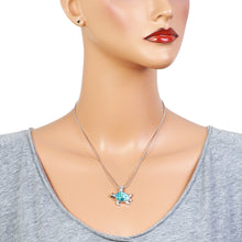 Load image into Gallery viewer, Sea Turtle Pendant Necklace