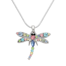 Load image into Gallery viewer, Dragonfly Pendant Necklace
