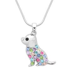 Load image into Gallery viewer, Dog Pendant Necklace - Multicolor