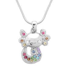 Load image into Gallery viewer, Axolotl Pendant Necklace - Multicolor