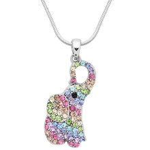 Load image into Gallery viewer, Elephant Pendant Necklace - Multicolor