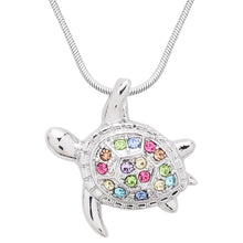 Load image into Gallery viewer, Turtle Pendant Necklace - Multicolor