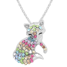 Load image into Gallery viewer, Fox Pendant Necklace - Multicolor