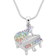 Load image into Gallery viewer, Piano Pendant Necklace - Multicolor