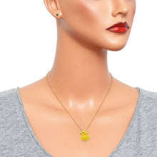 Load image into Gallery viewer, Chickling Pendant Necklace - Yellow
