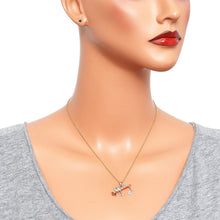 Load image into Gallery viewer, White Cat Pendant Necklace