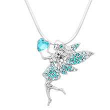 Load image into Gallery viewer, Fairy Pendant Necklace - Aqua