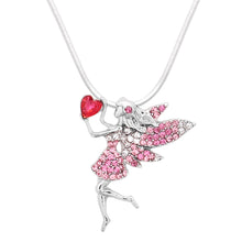 Load image into Gallery viewer, Fairy Pendant Necklace - Pink