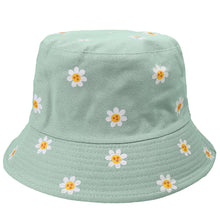 Load image into Gallery viewer, Bucket Hat - Daisy Flower