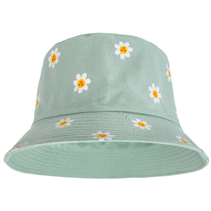 Bucket Hat - Daisy Flower