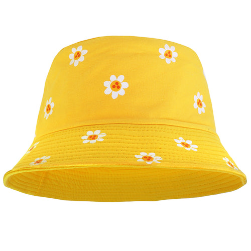 Bucket Hat - Daisy Flower