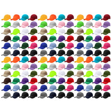 Load image into Gallery viewer, 144-Pack Baseball Dad Cap Velcro Strap Adjustable Size - Assorted