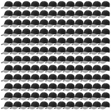 Load image into Gallery viewer, 144-Pack Baseball Dad Cap Velcro Strap Adjustable Size - Black/Gray