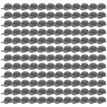 Load image into Gallery viewer, 144-Pack Baseball Dad Cap Velcro Strap Adjustable Size - Dark Gray