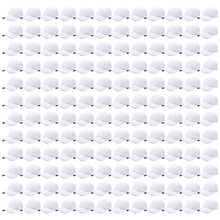 Load image into Gallery viewer, 144-Pack Baseball Dad Cap Velcro Strap Adjustable Size - White