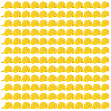 Load image into Gallery viewer, 144-Pack Baseball Dad Cap Velcro Strap Adjustable Size - Yellow