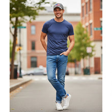 Load image into Gallery viewer, USA Flag Embroidered Baseball Cap - Gray