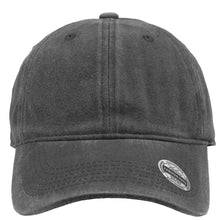 Load image into Gallery viewer, Pre-Washed Cotton Baseball Cap - Black