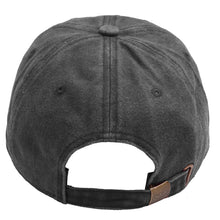 Load image into Gallery viewer, Pre-Washed Cotton Baseball Cap - Black