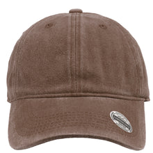 Load image into Gallery viewer, Pre-Washed Cotton Baseball Cap - Brown