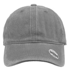 Load image into Gallery viewer, Pre-Washed Cotton Baseball Cap - Gray