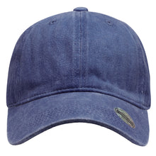 Load image into Gallery viewer, Pre-Washed Cotton Baseball Cap - Navy