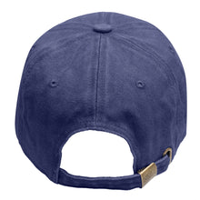 Load image into Gallery viewer, Pre-Washed Cotton Baseball Cap - Navy