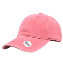 Load image into Gallery viewer, Pre-Washed Cotton Baseball Cap - Pink