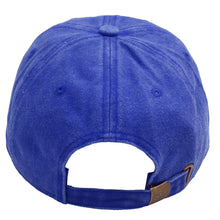 Load image into Gallery viewer, Pre-Washed Cotton Baseball Cap - Royal Blue