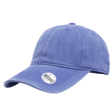 Load image into Gallery viewer, Pre-Washed Cotton Baseball Cap - Sky Blue