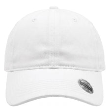 Load image into Gallery viewer, Pre-Washed Cotton Baseball Cap - White